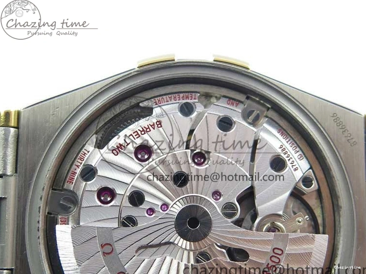 0312 Stylish Constellation 38mm SS RG VSF 1:1 Best Edition WhiteTextured Dial on SS RG Bracelet A8500 Super Clone 7921